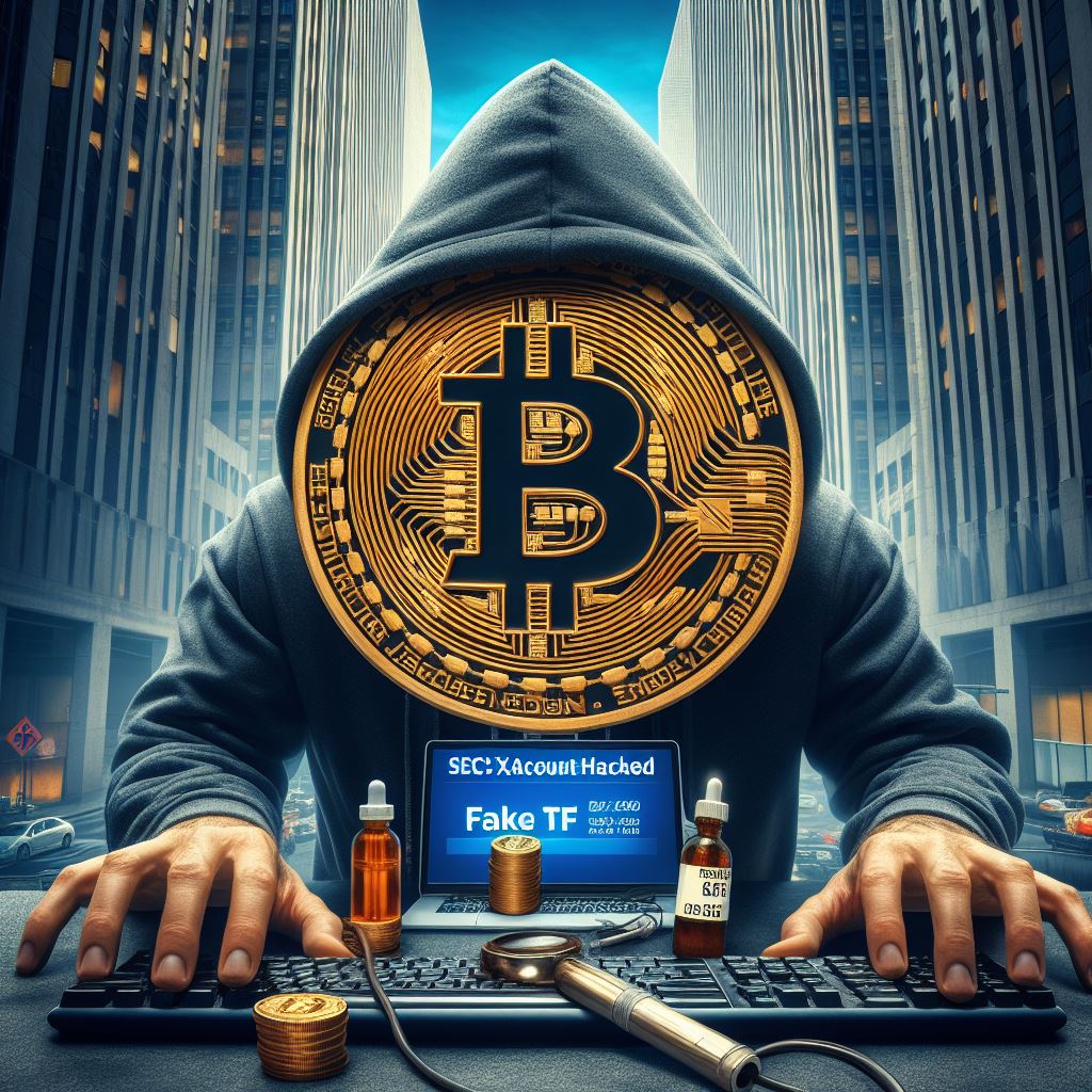 SEC’s X Account Hacked: Bitcoin ETF Approval Fake News